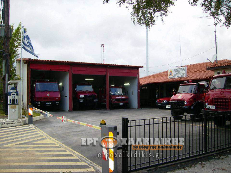 φωτια-χαλκιδική