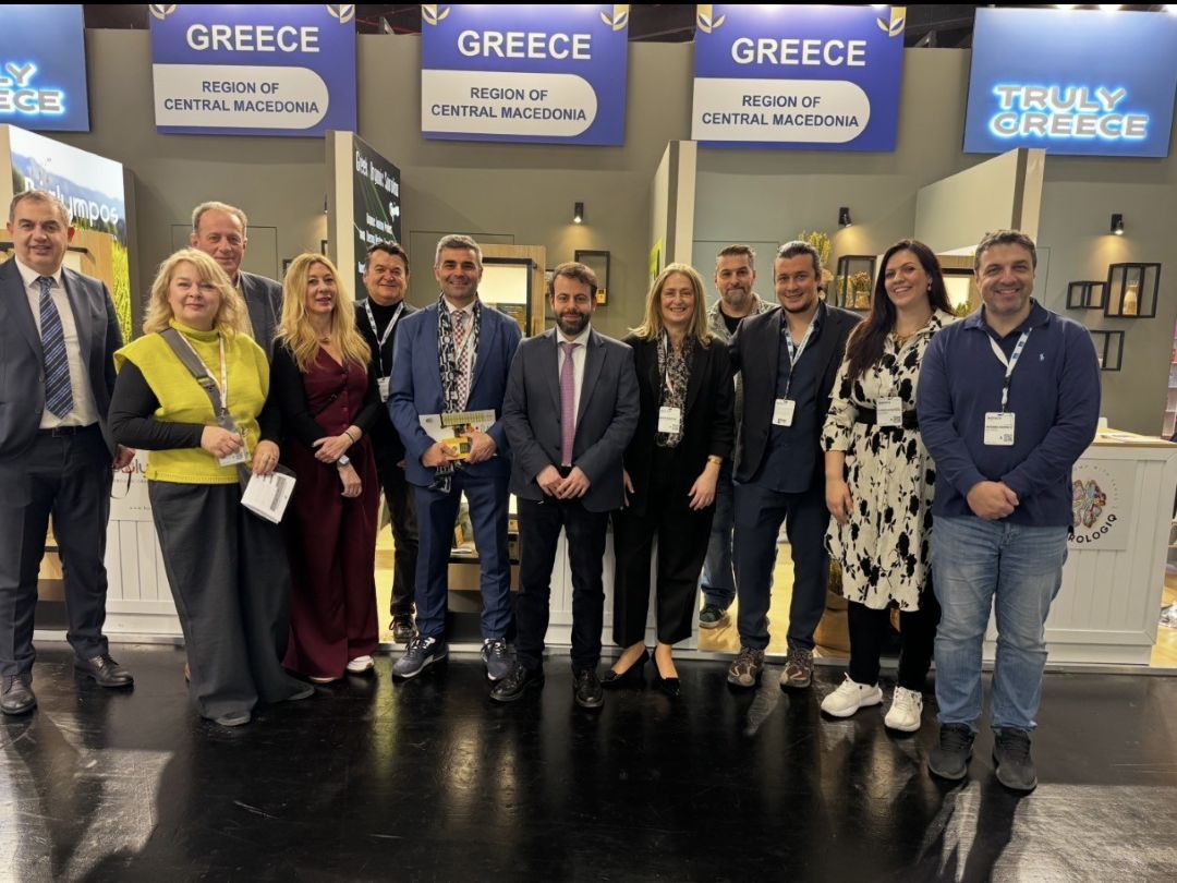 260309 Η Περιφέρεια Κεντρικής Μακεδονίας στη διεθνή έκθεση Biofach φωτό 1