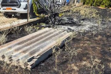Πυρκαγιά στον οικισμό Γαλήνη Ν. Καλλικράτειας